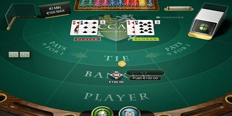 Baccarat là trò chơi giải trí siêu hot tại casino